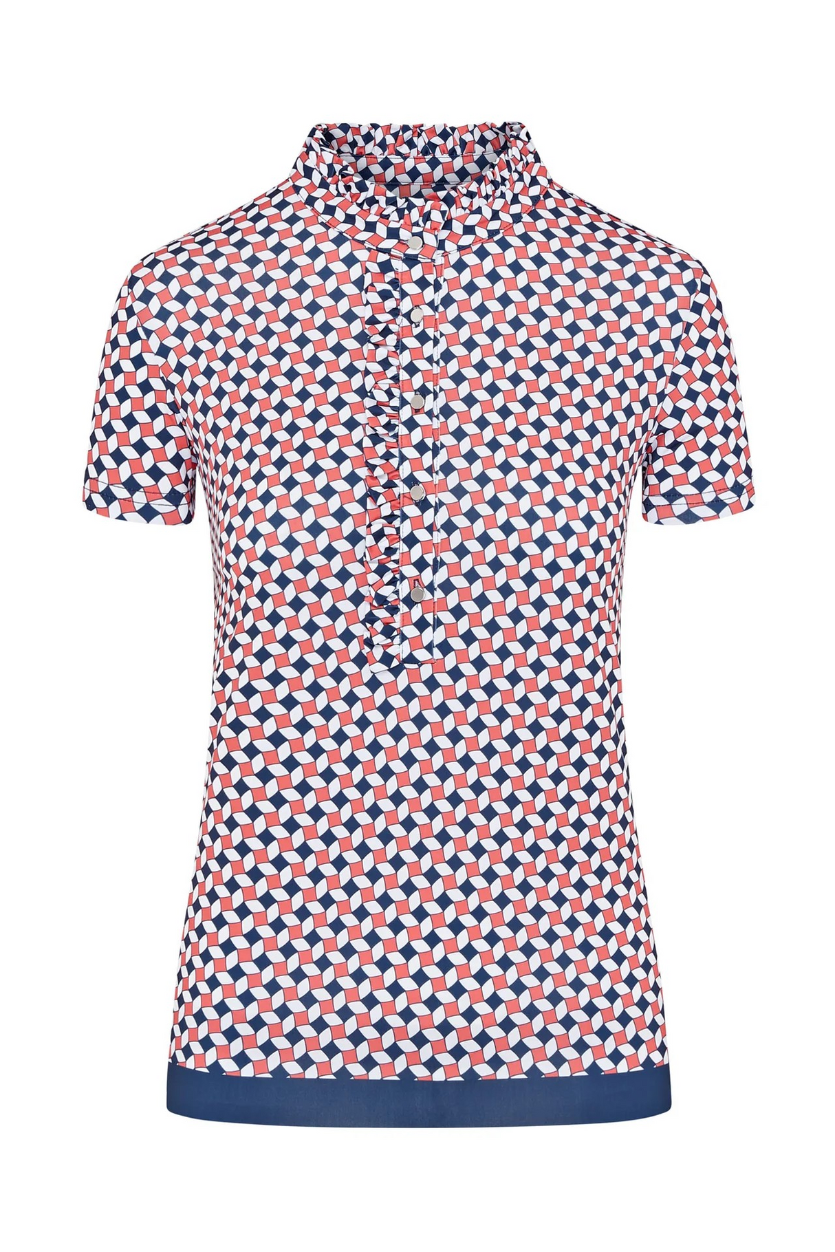 SOS Leona Frill Cap Sleeve Polo