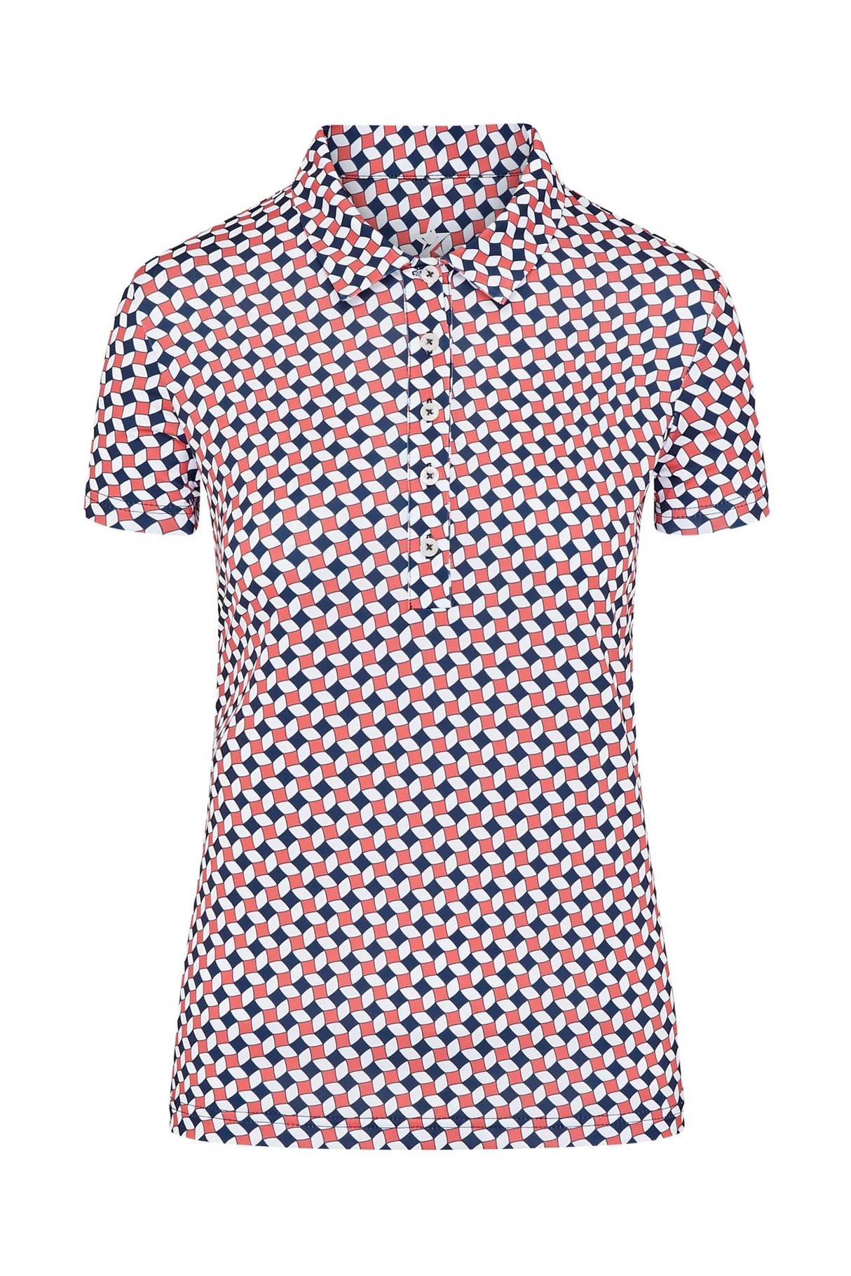 SOS Mirror Cap Sleeve Polo